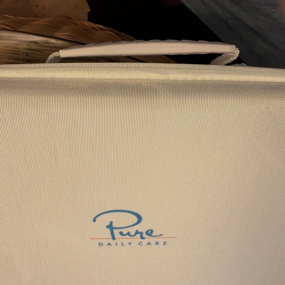 New Pure Daily Care High Frequency Facial Machine Kit Adjustable White